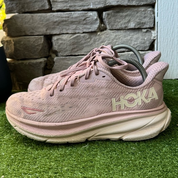 Hoka One One Pink Women's Sneakers - Picture 1 of 10